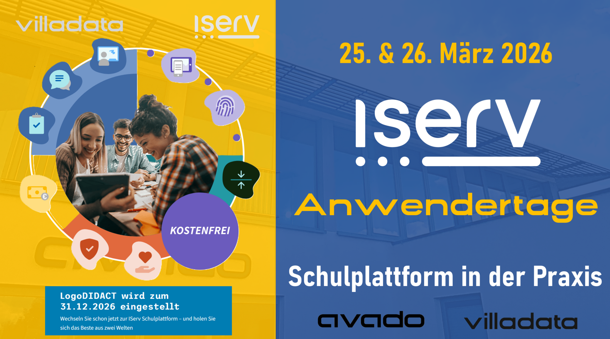 IServ Anwendertage 2026 – avado | villadata – avado | villadata